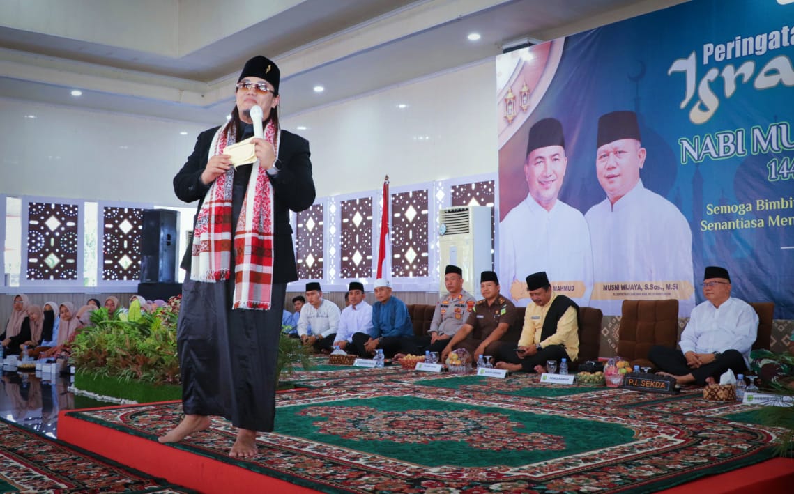 Tabligh Akbar Peringati Isra Mi Raj Pingintau Id