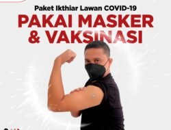 Selalu Pakai Masker dan Lakukan Vaksinasi
