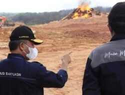 Pemadaman Api Sumur Ilegal Keban I Muba Terus Dilakukan