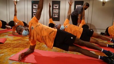 Semangat Latihan Core Training, Semoga Timnas Rebut 3 Poin