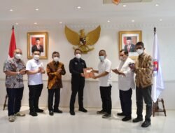 Bertemu Menpora, HPN 2022 Kendari, Ketua PWI Ingin DBON di Sosialisasikan
