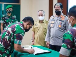 Pencanangan Pembangunan ZI Menuju WBK & WBBM di Kodim 0401 Muba, Begini Asanya