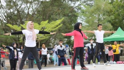 Ada Konsultasi Terkait Penyakit Jantung di  Senam Ala Klub Sehati Muba