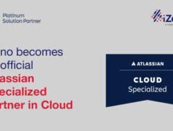 iZeno Jadi Partner Atlassian Spesialisasi Versi Cloud