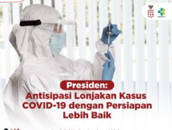 Presiden: Antisipasi Lonjakan Kasus COVID-19 dengan Persiapan Lebih Baik