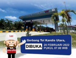 Tol Permai Secara Keseluruhan Telah Dibuka, Pintu Tol Kandis Utara Mulai Beroperasi