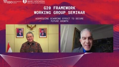 Seminar Bertajuk “Addressing Scarring Effect to Secure Future Growth”, Gubernur BI Tekankan Pentingnya Peran G20 Dorong Kebijakan Pro dengan 4 Hal Ini