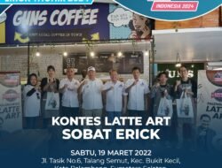 Gelar Kontes Latte Art, Sobat Erick Dukung Gagasan Erick Thohir Pertahankan Nilai Kopi Untuk Kesejahteraan Petani