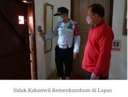 Kakanwil Kemenkumham Sumsel Sambangi Lapas Banyuasin, Ada Apa?