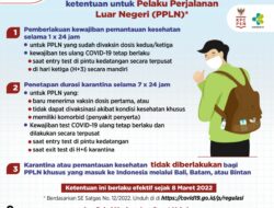 3 Ketentuan Terbaru Perjalanan Luar Negeri Semasa Pandemi COVID-19