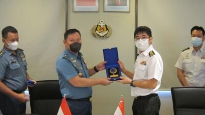 TNI AL & RSN Singapura Bikin Pertemuan Militer  46th Joint Naval Working Group (JNWG), Apa yang Dibahas !
