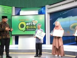 Hadir di Grand Final Qari Cilik Indonesia, Menag Ajak Kenalkan Al -Qur’an Sejak Usia Dini