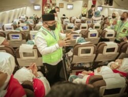 Lepas jemaah haji kloter pertama embarkasi Jakarta –Pondok Gede, Menag kasih wejangan ini..