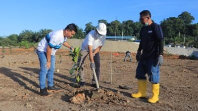 Bersihkan Sampah & Tanam Pohon Cemara