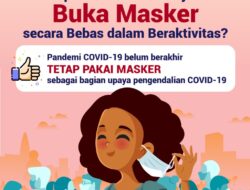 Apakah Sudah Saatnya Buka Masker secara Bebas dalam Beraktivitas?