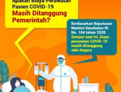 Apakah Biaya Perawatan Pasien COVID-19 Masih Ditanggung Pemerintah?