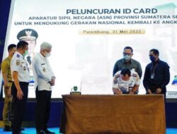 Dukung Gerakan Nasional Kembali Ke Angkutan Umum, Pemprov Luncurkan ID Card E-Money