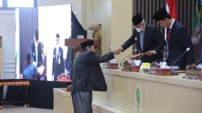 Wagub Hadiri Rapat Paripurna, Fraksi DPRD Berikan Masukan ke Pemprov Sumsel