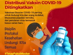 Akselerasi Program Booster Distribusi Vaksin COVID-19 Ditingkatkan