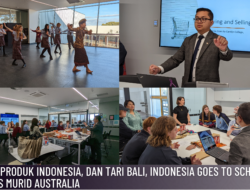 Indonesia Goes to School di Cardijn College, Adelaide, kenalkan mata uang rupiah & produk makanan