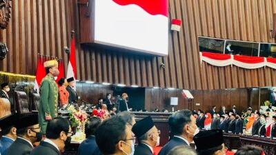Pada Pidato Sidang Tahunan MPR RI Tahun 2022, Presiden Jokowi bangga dengan prestasi ini