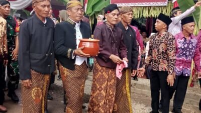 Lestarikan Tradisi, Kabupaten Banyuasin Laksanakan Sedekah Bumi