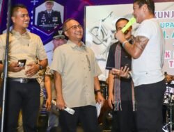 Duet Andika Mahesa Kangen Band & Plt Bupati Muba Ajak Penonton Ikut Bernyanyi