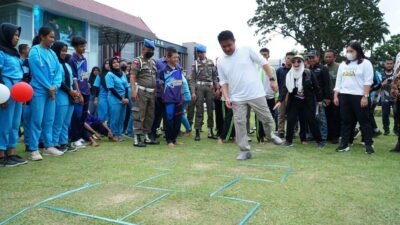 Ratusan Pelajar SMA Lomba Olahraga Tradisional