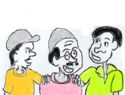 “Keno marah trusss.. !!”