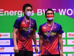 Kejuaraan Dunia 2022, Dilaga Pamungkas, Ganda Putra Mohammad Ahsan/Hendra Kalah dari Pasangan Malaysia Aaron Chia/Soh Wooi Yik