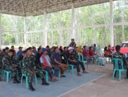 Perkuat NKRI,  Satgas TMMD Berikan Penyuluhan Wawasan Kebangsaan Kepada Masyarakat