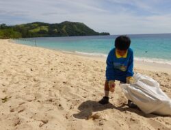 Bersih -bersih Laut di Minahasa Utara