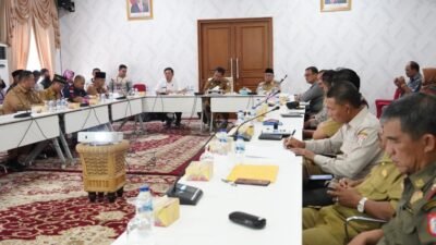 Bentuk Kampung Tangguh Anti Narkoba, Bupati Banyuasin Laksanakan Rakor