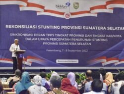 Wagub Tegaskan Pemprov Bersama Kabupaten/Kota di Sumsel Kompak Kejar Target Turunkan Angka Stunting