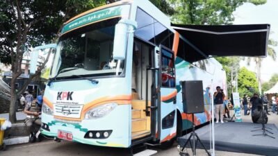Dampingi Wakil Ketua KPK, Gubernur  Buka Roadshow Bus Antikorupsi di Sumsel