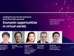 Bergabunglah dengan Economist Impact’s Leading the way to the metaverse: Peluang ekonomi di dunia virtual. 27 September. On line.