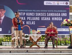 Menparekraf RI Puji Produk Teh Herbal Ramah Lingkungan Binaan Kilang Pertamina Plaju yang Jadi Souvenir G20