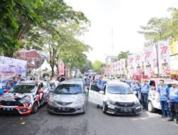 Cari Bibit Pembalap, Gubernur Beri Semangat Peserta Kejurda Slalom