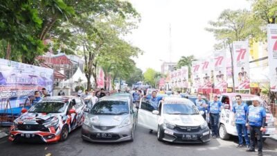 Cari Bibit Pembalap, Gubernur Beri Semangat Peserta Kejurda Slalom