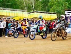 Cari Bibit Pembalap Lokal, Gubernur Buka Kejuaraan Grasstrack di Muara Enim