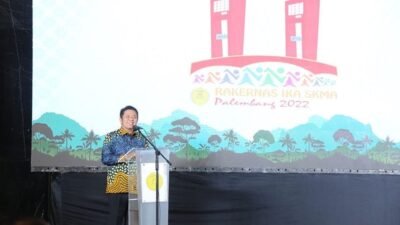 Gubernur Harapkan Rakernas IKA SKMA Hasilkan Rekomendasi Nyata Cegah Tangkal Karhutla