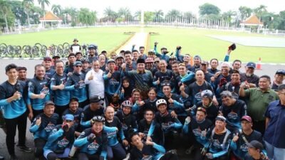 Gowes Sepanjang 210 KM Sosialisasikan SRGF 2022