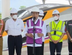 Tahun Depan Mulai Operasional,  Pembangunan Kereta Cepat Jakarta – Bandung Sudah Capai 88, 8 Persen