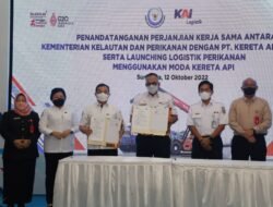 Percepat Distribusi, KKP Kerjasama PT KAI Logistik