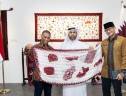 Batik Tampil Di Doha