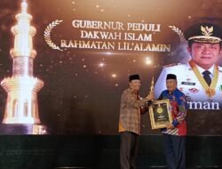 Majukan Dakwah, Gubernur Dianugerahi Penghargaan IKADI Award 2022