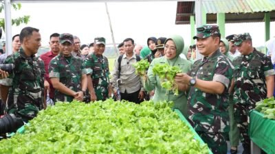 KASAD Launching Desa Wisata Gelebak Dalam, Banyuasin