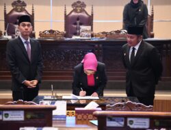 DPRD Sumsel Dengarkan  Penyampaian Pidato Pengantar LKPJ Gubernur  Sumsel Tahun 2022