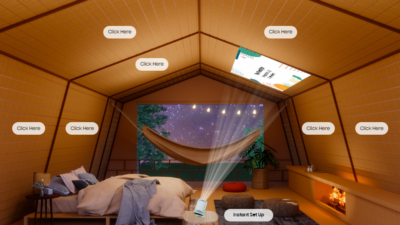 Keseruan Virtual Experience World di Samsung TV