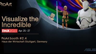 Visualisasikan yang Luar Biasa dengan ASUS ProArt di FMX 2023